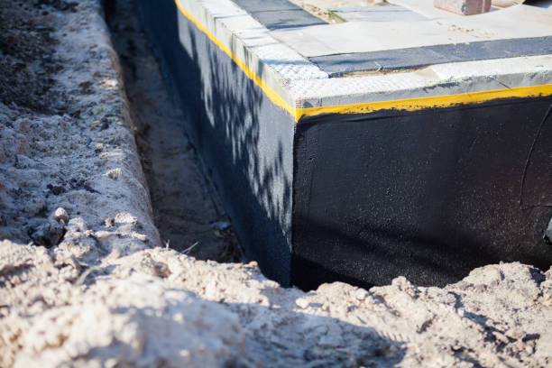 Professional Crawl Space Encapsulation technician working in Middle Point, OH